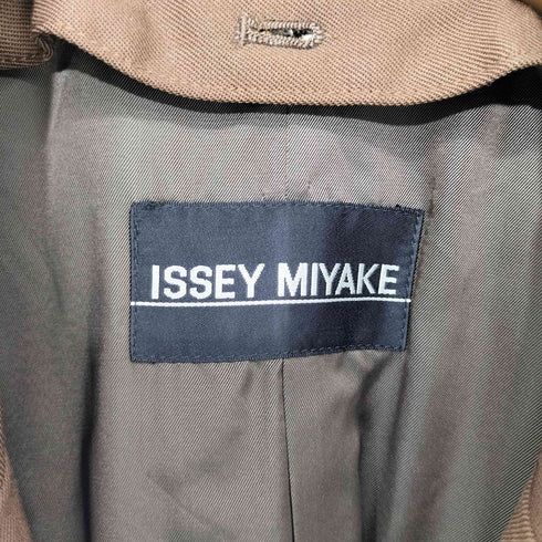 イッセイミヤケ ISSEY MIYAKE 1991AW ショールカラーコート メンズ free