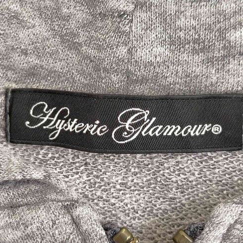ヒステリックグラマー HYSTERIC GLAMOUR プリント ジップアップパーカー レディース FREE