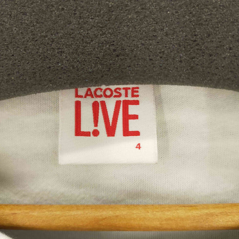 ラコステライブ Lacoste Live ボーダークルーネックL/S TEE ワニ刺繍 メンズ 4