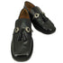 トーガビリリース TOGA VIRILIS Black Embellished Leather Loafers タッセルローファー メンズ JPN:42