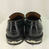 トーガビリリース TOGA VIRILIS Black Embellished Leather Loafers タッセルローファー メンズ JPN:42