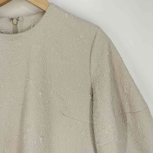 ユアーズ urs ふくれジャガードペプラムトップス レディース JPN:M