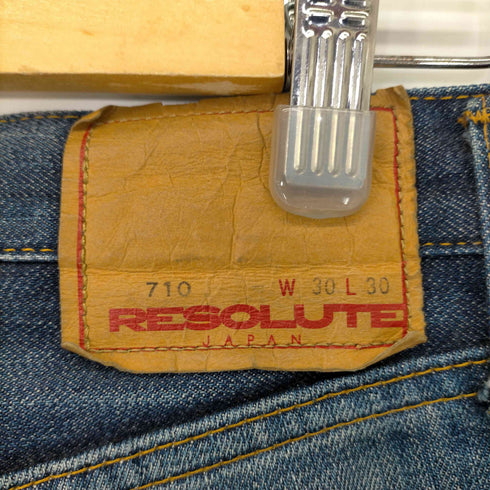 リゾルト RESOLUTE 710 ボタンフライデニムパンツ メンズ W30 L30