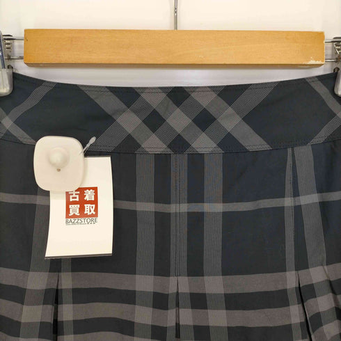 バーバリー BURBERRY チェックスカート レディース JPN:38