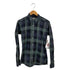 オリバースペンサー Oliver Spencer MADE IN PORTUGAL マチ付き フェイクポケット チェックL/Sシャツ メンズ 14.5