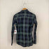 オリバースペンサー Oliver Spencer MADE IN PORTUGAL マチ付き フェイクポケット チェックL/Sシャツ メンズ 14.5