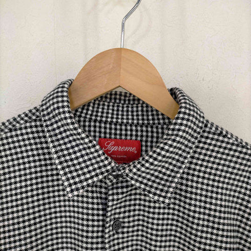 シュプリーム Supreme HOUNDSTOOTH FLANNEL SHIRT メンズ JPN:M