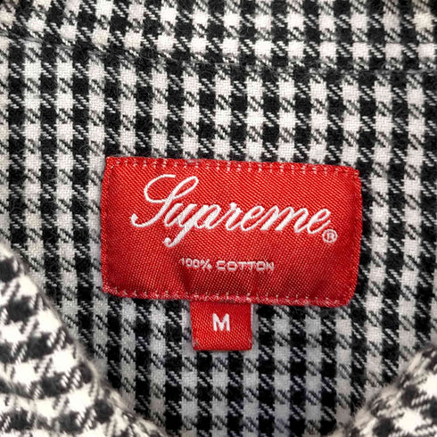 シュプリーム Supreme HOUNDSTOOTH FLANNEL SHIRT メンズ JPN:M