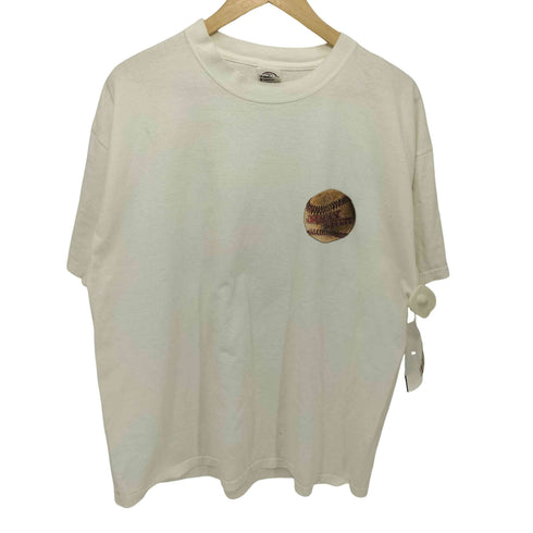 デルタ DELTA 90-2000s USA製 MAGNUMWEIGHT 両面プリントクルーネックTシャツ メンズ import:XL
