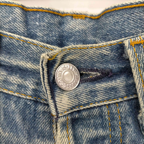 リーバイス Levis MADE IN USA 552刻印 501 ペンキ加工ボタンフライデニム メンズ W29 L34