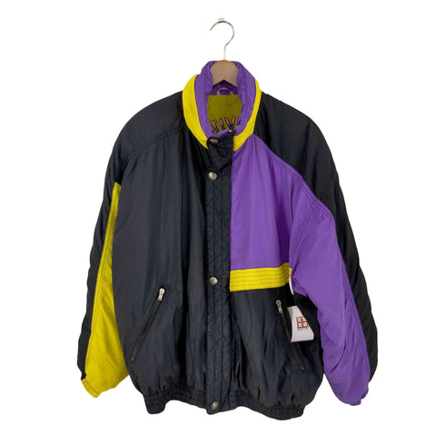 MADE IN PORTUGAL コンチョバッファローボタン インナープリント中綿ブルゾン OPTI ZIPPER メンズ EUR:54