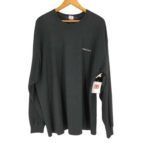 ロンリー LONELY 論理 #八 バックプリント長袖カットソー メンズ 2XL