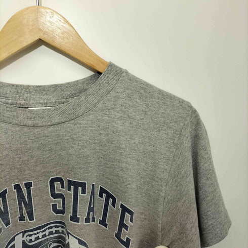 ザコットンエクスチェンジ THE COTTON EXCHANGE 90-2000s USA製 三段プリント ロゴTシャツ メンズ import:S