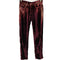 サンローランパリ SAINT LAURENT PARIS Burgundy Velvet Pants ベロアパンツ メンズ 28
