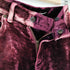サンローランパリ SAINT LAURENT PARIS Burgundy Velvet Pants ベロアパンツ メンズ 28
