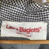 laura biagiotti 90-2000s イタリア製 ギンガムチェック プリーツスカート オーバーサイズコート レディース 42
