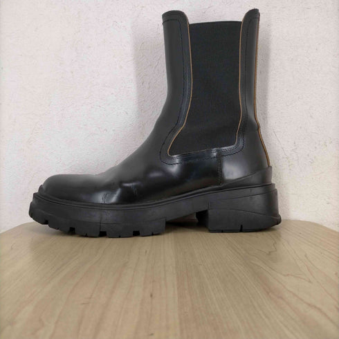 ザラ ZARA LEATHER ANKLE BOOTS メンズ JPN:27