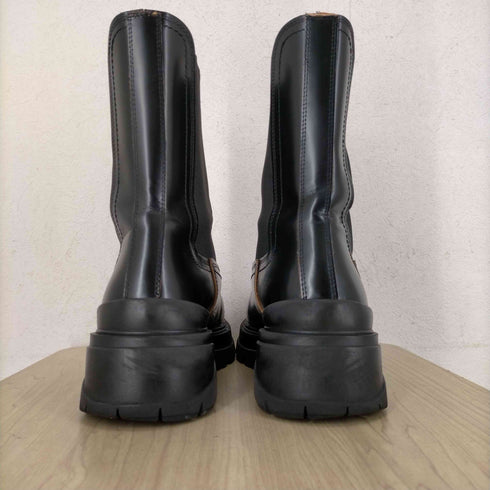 ザラ ZARA LEATHER ANKLE BOOTS メンズ JPN:27