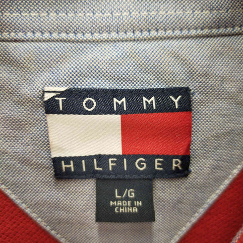 トミーヒルフィガー TOMMY HILFIGER ロゴ刺繍 ショートスリーブ ポロシャツ メンズ