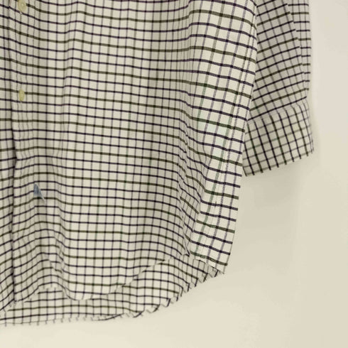 ラルフローレン RALPH LAUREN YARMOUTH ポニー刺繍 チェック BD L/S シャツ メンズ 16-32