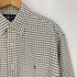 ラルフローレン RALPH LAUREN YARMOUTH ポニー刺繍 チェック BD L/S シャツ メンズ 16-32