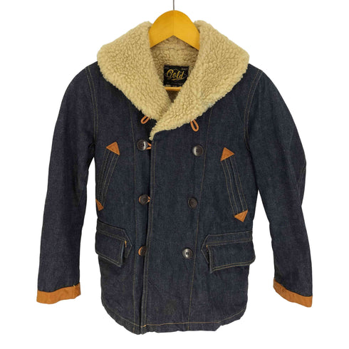 ゴールド gold 裏地ボア デニム マッキーノ ランチコート ジャケット メンズ JP36