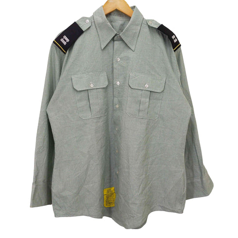 ユーエスアーミー U.S. ARMY ロングスリーブ ミリタリー シャツ メンズ