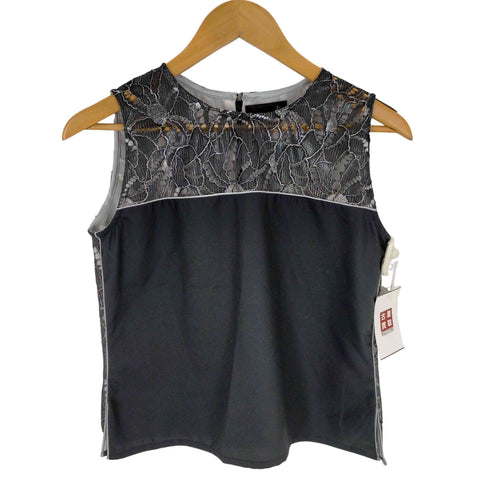 Riu Metal race no sleeve blouse レディース FREE