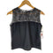 Riu Metal race no sleeve blouse レディース FREE