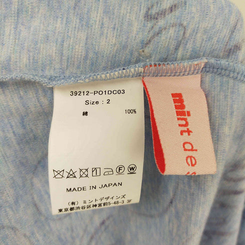 mint designs 総柄 クルーネック ワンピース レディース JPN:2