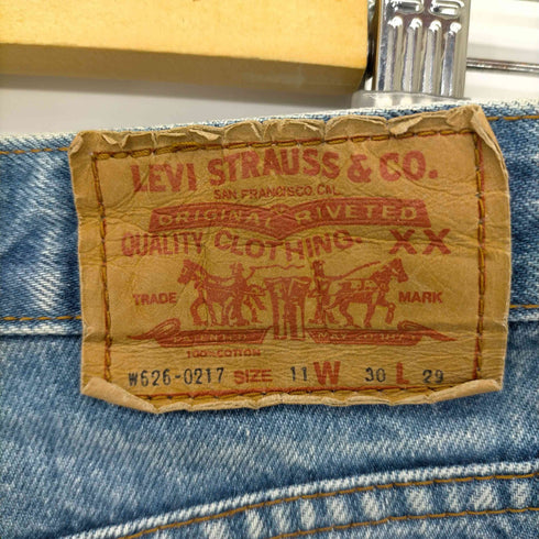 リーバイス Levis 00S 日本製 テーパード ジップフライデニムパンツ 02年製 メンズ 30×29