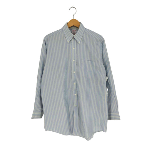 ブルックスブラザーズ BROOKS BROTHERS 胸ポケット ストライプボタンダウンシャツ メンズ 15 1/2-32