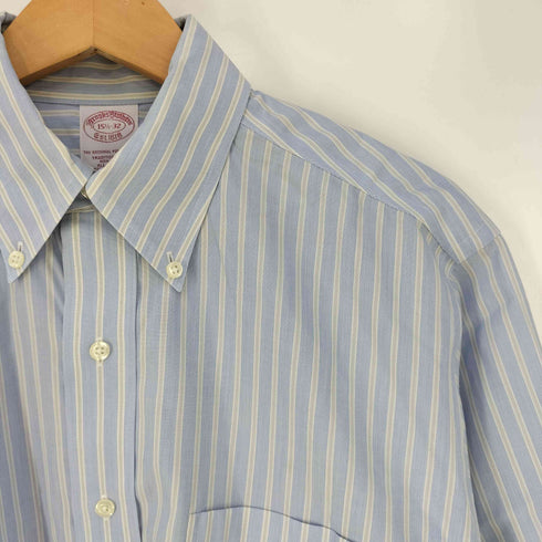 ブルックスブラザーズ BROOKS BROTHERS 胸ポケット ストライプボタンダウンシャツ メンズ 15 1/2-32