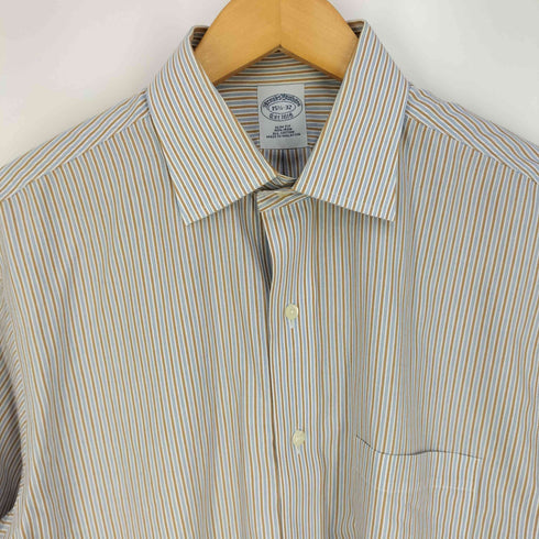 ブルックスブラザーズ BROOKS BROTHERS 胸ポケット ストライプボタンダウンシャツ メンズ 15 1/2-32