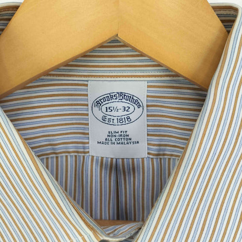 ブルックスブラザーズ BROOKS BROTHERS 胸ポケット ストライプボタンダウンシャツ メンズ 15 1/2-32
