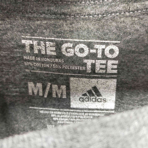 アディダス adidas スクエアプリントTシャツ メンズ JPN:M