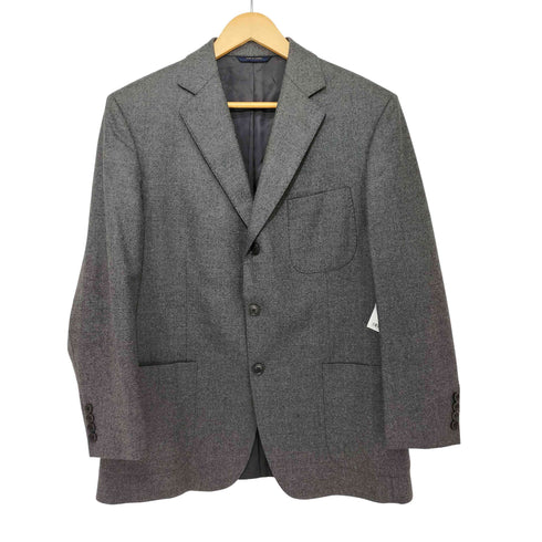 ブルックスブラザーズ BROOKS BROTHERS ×Loro piana カナダ製 Regent 3B ウールテーラードジャケット 総裏 サイドベンツ メンズ 40S
