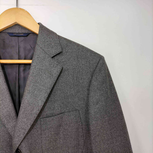 ブルックスブラザーズ BROOKS BROTHERS ×Loro piana カナダ製 Regent 3B ウールテーラードジャケット 総裏 サイドベンツ メンズ 40S