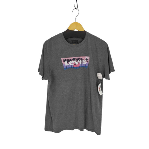 リーバイス Levis ヤシの木ボックスロゴTシャツ メンズ JPN:L