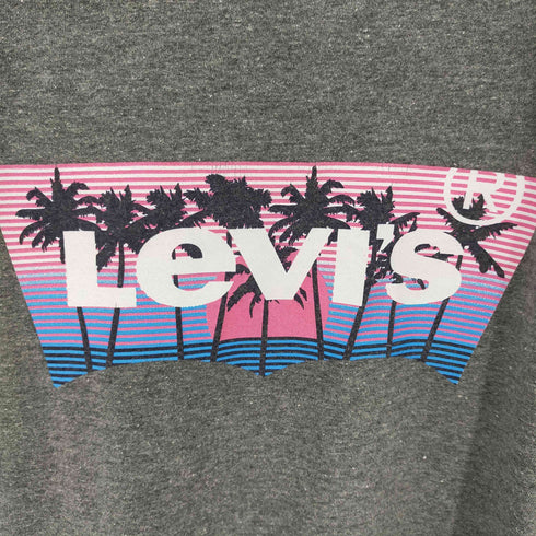 リーバイス Levis ヤシの木ボックスロゴTシャツ メンズ JPN:L