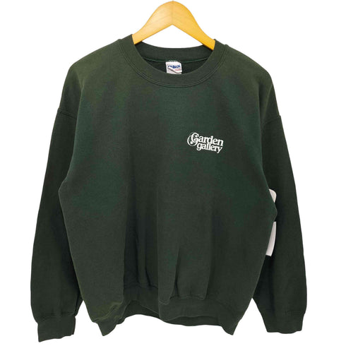 ギルダン GILDAN 90-2000s Garden gallery 両面プリント クルーネックスウェット メンズ L