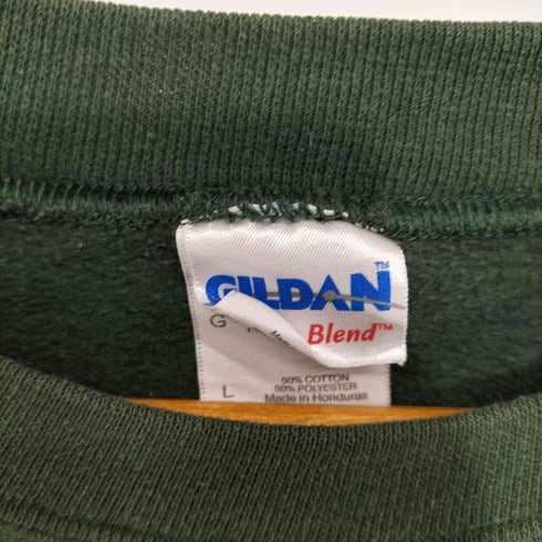 ギルダン GILDAN 90-2000s Garden gallery 両面プリント クルーネックスウェット メンズ L