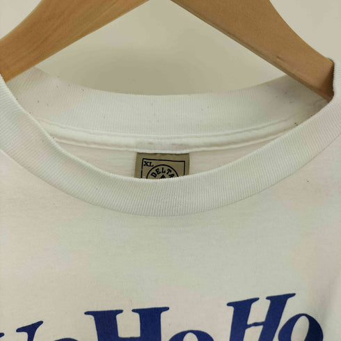 90S USA製 DELTAボディ シングルステッチ 企業プリント S/S TEE メンズ import:XL