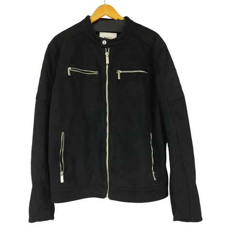 ザラ ZARA フェイクスエードライダースジャケット メンズ FR:44