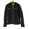 ザラ ZARA フェイクスエードライダースジャケット メンズ FR:44