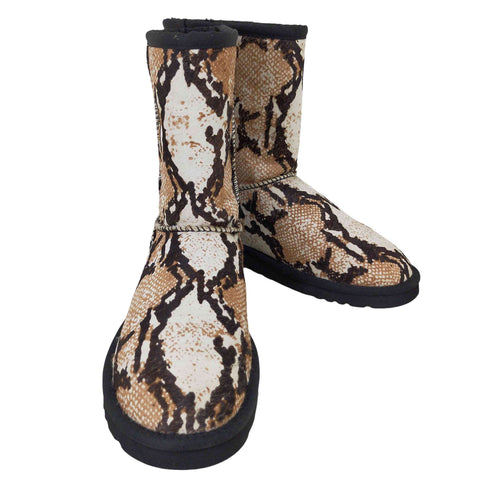 アグオーストラリア UGG Australia CLASSIC SHORT REPTILE CALF HAIR クラシック ショート レプタイル カーフヘアー レディース JPN:24