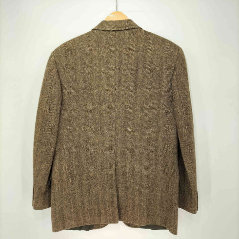 ブルックスブラザーズ BROOKS BROTHERS 80-90s USA製 BROOKS TWEED 段返り3B ウール シングルツイードテーラードジャケット メンズ
