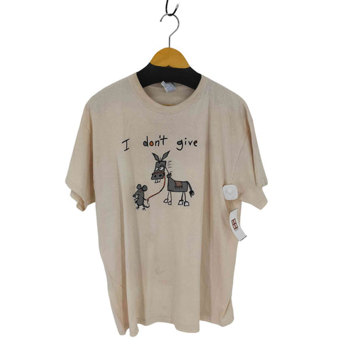 ギルダン GILDAN I DON'T GIVE A SHIT Tシャツ ロバ メンズ JPN:XL