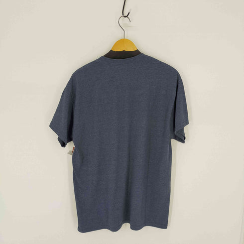 三段プリント Tシャツ メンズ