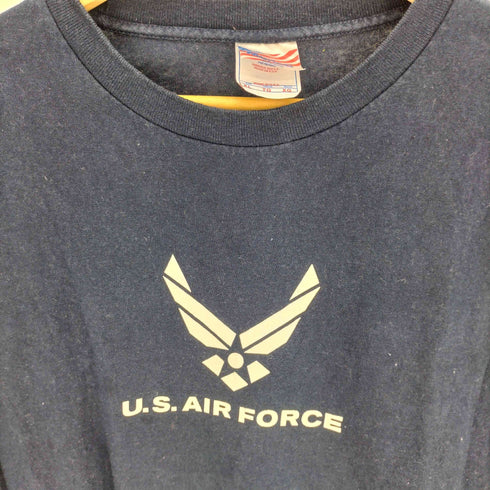90-00S USA製 murina ボディ U.S.AIR FORCE 両面プリント S/S TEE アニマル メンズ import:XL